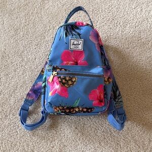 Like new! Herschel Ultimate Pineapple mini Nova backpack